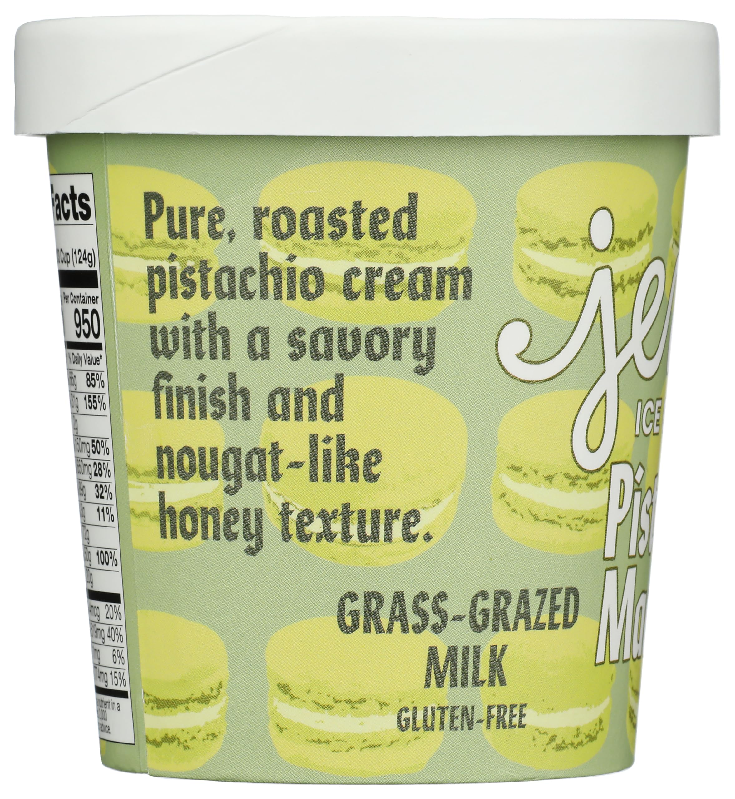 Amazon.com: Jenis Splendid Ice Creams Pistachio Macaron Ice Cream
